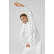 Куртка с капюшоном унисекс Begi, молочно-белая