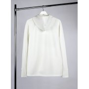 Куртка с капюшоном унисекс Begi, молочно-белая