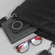 Конференц сумка "MIX", чёрный, 38 х 30 х 1,5 см, 100% нейлон Черный