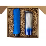 Подарочный набор «On the go» с термокружкой и зонтом