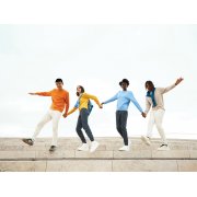 Свитшот Iqoniq Etosha из переработанного хлопка, унисекс, 280 г/м²