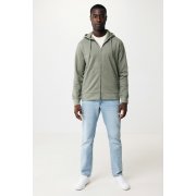 Худи на молнии Iqoniq Abisko из переработанного хлопка, унисекс, 340 г/м²