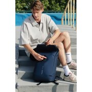 Антикражный водонепроницаемый рюкзак Urban Flap-Top, темно-синий арт. P706.2625