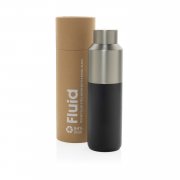 Термобутылка Fluid из переработанной нержавеющей стали RCS, 600 мл арт. P437.0701 Термобутылка Fluid из переработанной нержавеющей стали RCS, 600 мл арт. P437.0701