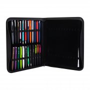 Презентационный кейс ручек и карандашей Океан черный с желтым арт. CASE_PEN_OCEAN Презентационный кейс ручек и карандашей Океан черный с желтым арт. CASE_PEN_OCEAN