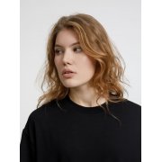 Футболка оверсайз унисекс Lavinia, черная арт. 19416.30