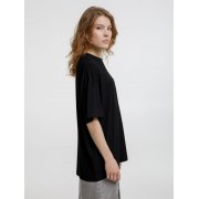 Футболка оверсайз унисекс Lavinia, черная арт. 19416.30