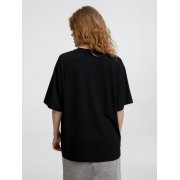 Футболка оверсайз унисекс Lavinia, черная арт. 19416.30