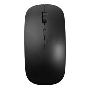 Мышь беспроводная OPTIC, черная, пластик Черный
