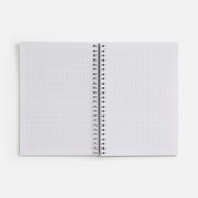 Блокнот на пружине Novalis, черный арт. 26070.30