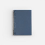 Блокнот на пружине Novalis, синий арт. 26070.40