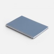 Блокнот на пружине Novalis, синий арт. 26070.40