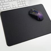 Коврик для мыши GLIDE M, 35*25*0,3см, прошитый край, черный Черный