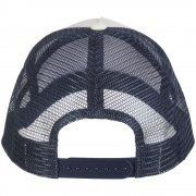 Бейсболка Blink, молочно-белая с синим (деним) арт. 04451865TUN Бейсболка Blink, молочно-белая с синим (деним) арт. 04451865TUN