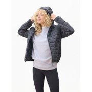 Куртка с капюшоном женская Stream Women, темно-синяя