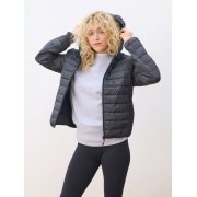 Куртка с капюшоном женская Stream Women, темно-синяя