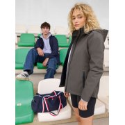 Куртка софтшелл с капюшоном женская Race Women, черная