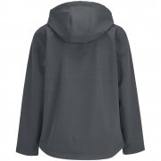 Куртка софтшелл с капюшоном женская Race Women, темно-серая