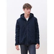 Куртка софтшелл с капюшоном мужская Falcon Men, синяя