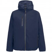 Куртка софтшелл с капюшоном мужская Falcon Men, синяя