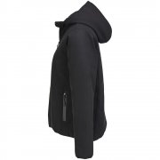 Куртка софтшелл с капюшоном женская Falcon Women, черная