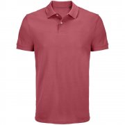Рубашка поло унисекс Pacific, розовая (лососевая) арт. 04439172 Рубашка поло унисекс Pacific, розовая (лососевая) арт. 04439172