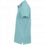 Рубашка поло унисекс Pacific, голубая (морская волна) арт. 04439295 Рубашка поло унисекс Pacific, голубая (морская волна) арт. 04439295