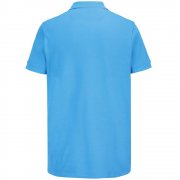 Рубашка поло унисекс Pacific, ярко-бирюзовая арт. 04439321 Рубашка поло унисекс Pacific, ярко-бирюзовая арт. 04439321