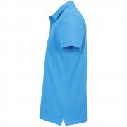 Рубашка поло унисекс Pacific, ярко-бирюзовая арт. 04439321 Рубашка поло унисекс Pacific, ярко-бирюзовая арт. 04439321