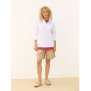 Рубашка поло унисекс с длинным рукавом Pacific LSL, белая арт. 04441102 Рубашка поло унисекс с длинным рукавом Pacific LSL, белая арт. 04441102