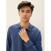 Рубашка поло унисекс с длинным рукавом Pacific LSL, ярко-синяя (royal) арт. 04441241 Рубашка поло унисекс с длинным рукавом Pacific LSL, ярко-синяя (royal) арт. 04441241