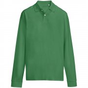 Рубашка поло унисекс с длинным рукавом Pacific LSL, ярко-зеленая арт. 04441272 Рубашка поло унисекс с длинным рукавом Pacific LSL, ярко-зеленая арт. 04441272