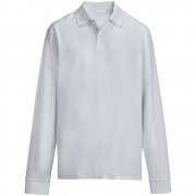 Рубашка поло унисекс с длинным рукавом Pacific LSL, серая арт. 04441342 Рубашка поло унисекс с длинным рукавом Pacific LSL, серая арт. 04441342