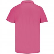 Рубашка поло унисекс Pitcher, розовая (ribbon pink) арт. 04442174 Рубашка поло унисекс Pitcher, розовая (ribbon pink) арт. 04442174