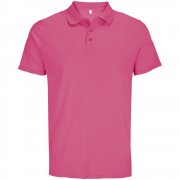 Рубашка поло унисекс Pitcher, розовая (ribbon pink) арт. 04442174 Рубашка поло унисекс Pitcher, розовая (ribbon pink) арт. 04442174