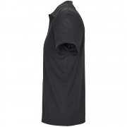 Рубашка поло унисекс Pitcher, черная арт. 04442312 Рубашка поло унисекс Pitcher, черная арт. 04442312