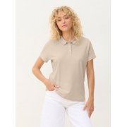 Рубашка поло женская Pulse Women, бежевая (льняная) арт. 04501119 Рубашка поло женская Pulse Women, бежевая (льняная) арт. 04501119