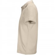 Рубашка поло унисекс Pulse, бежевая (льняная) арт. 04502119 Рубашка поло унисекс Pulse, бежевая (льняная) арт. 04502119