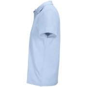 Рубашка поло унисекс Pulse, голубая арт. 04502200 Рубашка поло унисекс Pulse, голубая арт. 04502200