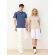 Рубашка поло унисекс Pulse, синяя (джинс) арт. 04502244 Рубашка поло унисекс Pulse, синяя (джинс) арт. 04502244