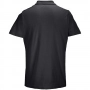 Рубашка поло унисекс Pulse, черная арт. 04502312 Рубашка поло унисекс Pulse, черная арт. 04502312