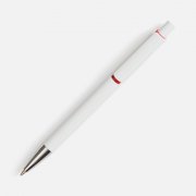 Ручка шариковая Dominanta, белая с красным арт. 20028.65