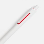 Ручка шариковая Dominanta, белая с красным арт. 20028.65