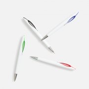 Ручка шариковая Nave, белая с черным арт. 20030.63