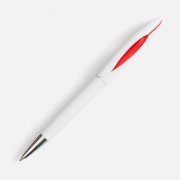 Ручка шариковая Nave, белая с красным арт. 20030.65 Ручка шариковая Nave, белая с красным арт. 20030.65