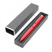 Ручка Espada в коробке Cradle чёрной с серебристым, красный арт. 54079.05