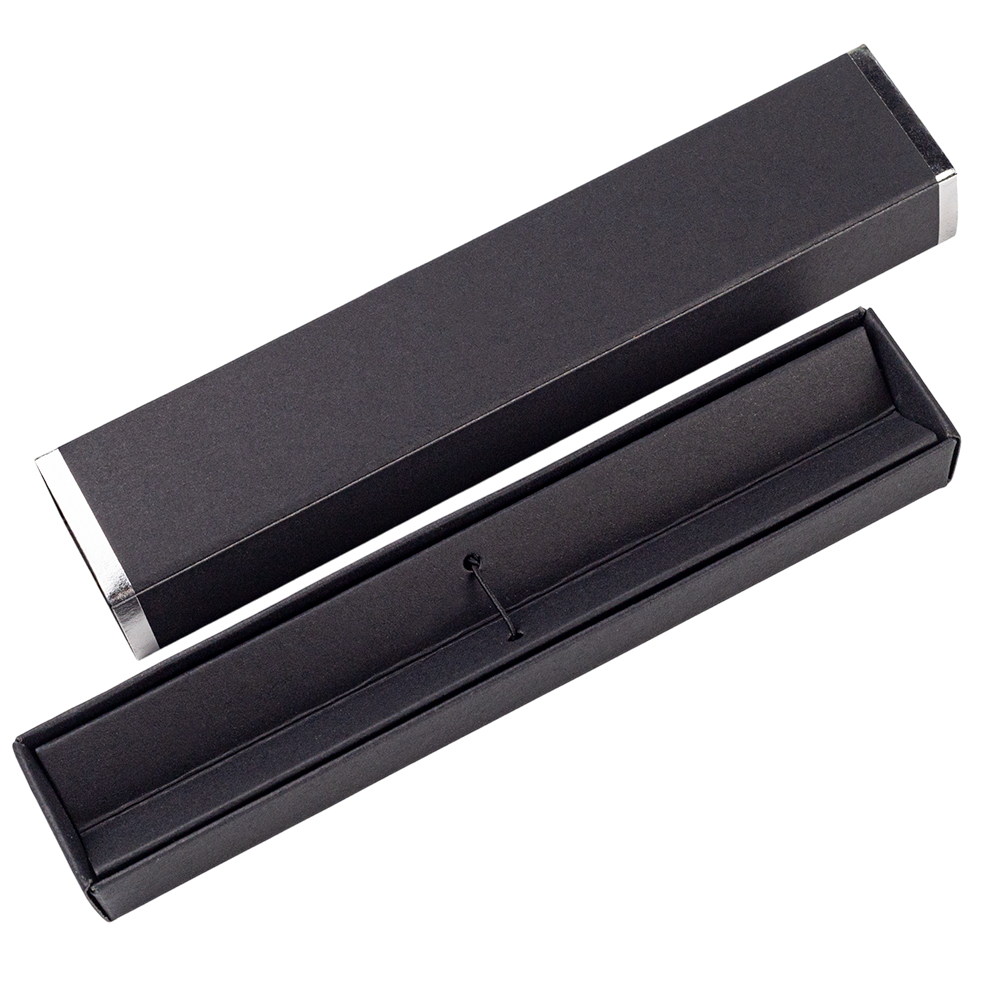 Ручка Senator в коробке Cradle чёрной с серебристым, чёрная арт. 54076.02 Ручка Senator в коробке Cradle чёрной с серебристым, чёрная арт. 54076.02