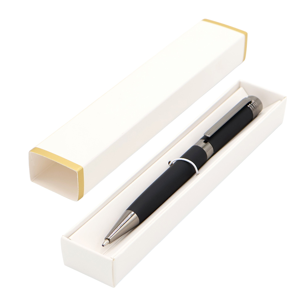 Ручка Senator в коробке Cradle белой с полозотой, чёрная арт. 54075.02 Ручка Senator в коробке Cradle белой с полозотой, чёрная арт. 54075.02