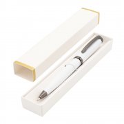 Ручка Betty в коробке Cradle белой с полозотой, белая арт. 54072.01 Ручка Betty в коробке Cradle белой с полозотой, белая арт. 54072.01