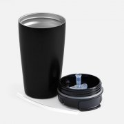 Термостакан с двумя поильниками Duetta, черный арт. 17366.30
